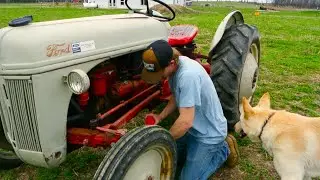 VLOG #8 4.19.25 FIXING LEAKING GAS, ROTOTILLING AND GRADING