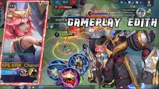 New Hero Edith The best Tank/Marksman | Gameplay Edith