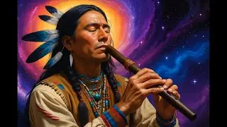 Native American Flute & Cosmic Ambience | Space Ambience for Sleep & Meditation