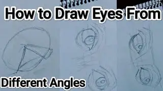 ➡️ How to Draw Eyes From Different Angles (Bangla) tutorial : কীভাবে বিভিন্ন কোণ থেকে চোখ আঁকবেন? |