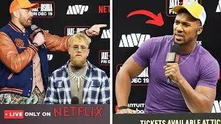 URGENT: Tyson Fury STOPS Anthony Joshua VS Jake Paul Media Event & WARNS Joshua!