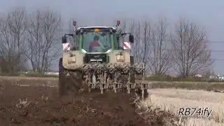 FENDT 936 & LEMKEN VariOpal 8 - Ploughing 2016