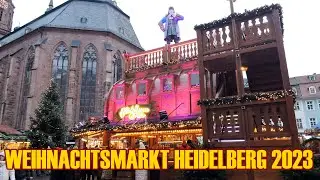 Weihnachtsmarkt Heidelberg 2023 | Christmas Market Heidelberg Germany