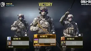 MVP Victory in Nuketown 🔥| Frontline Match | Call of Duty Mobile Gameplay