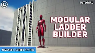 Unreal Engine 5: Advanced Ladder System (Part 1: Modular Ladder)
