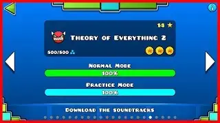 Theory of Everything 2 All Coins✔ | Geometry Dash [60fps]