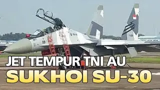 Mantapp, Jarang Terlihat Camo Baru Jet Tempur SUKHOI TNI AU