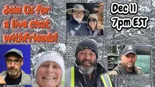 Join Us for A Fun Evening Chit Chat with Friends - Dec 11 @ 7pm EST
