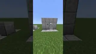 Minecraft mini-Big Door #minecraft #short #shortvideo #viral #TheBlock #Tiktok #Door