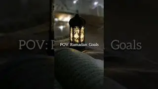 Pov Ramadan goals   #islamic #muslimgirl #ramadangoals #ramadan #ramadanmubarak
