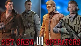 OPERATORS or a SET CREW - Which Is Better For Call of Duty Zombies??