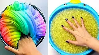 Удовлетворяющая слизь ASMR | Расслабляющее видео слизи #  519