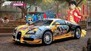 Anime Limited Edition One Piece Car in  Forza Horizon 5