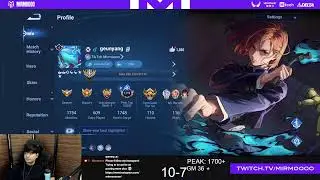 DAY 43 - HOK stream | road to pro | 1600+ PEAK | FARM LANE POV