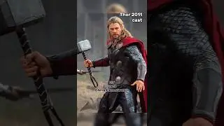 Thor 2011 Cast then and now | Thor Cast Then And Now (2011-2024) #thor #movie #short #hollywood