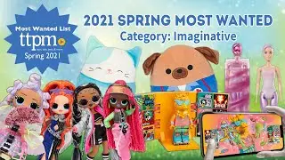 Most Wanted Toys | Spring 2021 | Imaginative Play | Barbie, LEGO VIDIYO, LOL Surprise, VIP Pets