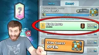 SOLO 1600 CROWNS MAX 10/10 CLAN CHEST!? WOW! | Clash Royale | DOUBLE CLAN CHEST OPENING!