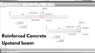 Reinforced Concrete Inverted Upstand Beam Slab Support Details