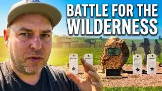 19th Century Illinois Wilderness Battle - Hill's Fort Memorial & Historical Marker, Millersburg, IL
