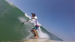 Surfing Myanmar biggest tidal bore of 2019 on the Sittang river.Mascaret Birmanie. Myanmar adventure
