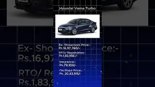 Hyundai Verna Turbo Review | Moto24x7 - Price and Specs