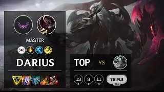 Darius Top vs Tryndamere - KR Master Patch 12.4