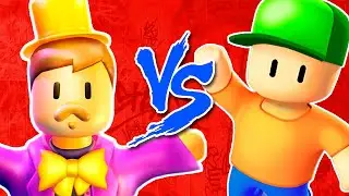 Mr Beast Vs Mr Stumble (Skins do Stumble Guys) - Batalha de rap