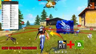 Mt manager + ZArchiver File Hack😱New Update Varishon hack ambot amlock auto hateshot freefireMax👽⚙️⚡