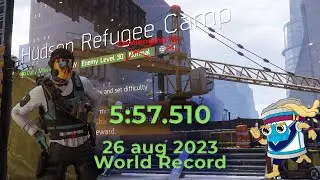 The Division - Hudson Refugee Camp 5:57.510 (Challenging Solo Any%) (WR 26 aug 2023)