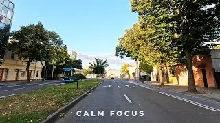 Calm City Driving Ambient Music for Focus and Deep Work