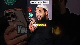🔥👀 ChatGPT Says THIS on the Age of Aisha‼️ #shorts