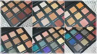 Violet Voss Holy Grail & Drenched Metal Palette Swatches♡ (All 40 shades!!)