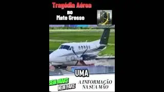 Trag&eacute;dia A&eacute;rea no Mato Grosso #shorts #Trag&eacute;diaA&eacute;rea #Luto #MatoGrosso #Apiac&aacute;s #ArniSpiering #Acide