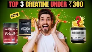 3 FLAVOURED CREATINE IN INDIA| for Muscle Gain | CHEAP & BEST! | Daily fitness 
