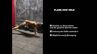 Plank Row Hold