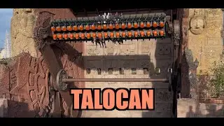 Talocan Spinning Trill Ride at Phantasialand Germany. Full Cycle of spinning mayhem