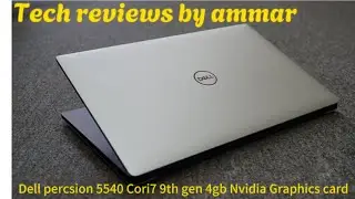 Dell precision 5540 Coi7 9th gen 4gb graphics Nvidia
