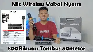 Mic Wireless Terbaik Untuk Kelas Harganya - Review Wisdom U-135