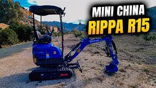 Rippa R15 Eco Mini Excavadora China !IMPRESIONANTE!