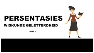 PERSENTASIES Breuke en Desimale Getalle - Wiskunde Geletterdheid Deel 1