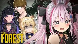 【The Forest】このメンバーなんでも食べるし強くない？？【兎鞠まり/レグルシュ・ライオンハート/ガッチマンV/狂蘭メロコ】