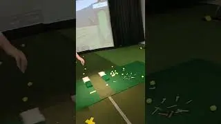 ⛳ Beginner Golf Lesson Athletic Female Gets First Lesson Working Path Letting Trail Arm Soften