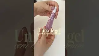 COMO FAZER UNHAS DE GEL COM ESMALTE COMUM | Passo a Passo Completo
