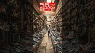 ₹119 में ब्रांडेड जूते | Delhi Shoes Wholesale Market का असली रेट #shoesonline #indianshoes