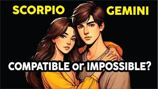 Compatibility between a SCORPIO WOMAN and a GEMINI MAN