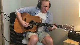 Looper Pedal Jam with acoustic guitar
