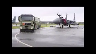 USAF F-15E Strike Eagles deployment in Denmark