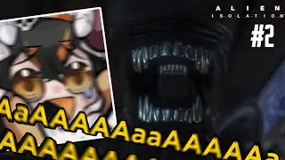 I Was Face to Face with HER | Alien: Isolation - Part 2 | Juniper Actias