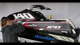 ChixSki: SXR 1500 IPD Vinyl Graphics Install