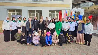 торжественное открытие новой школы детского сада на 40 мест  Хрюг 2025 г